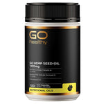 GO Healthy Hemp Seed Oil 1100mg 100 Soft Capsules