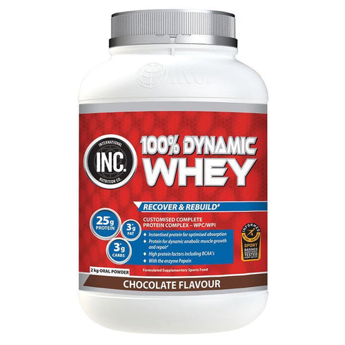 INC. 100 Dynamic Whey Chocolate Flavour 2kg