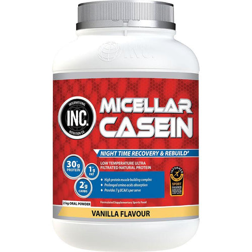 INC. Micellar Casein Vanilla 2kg