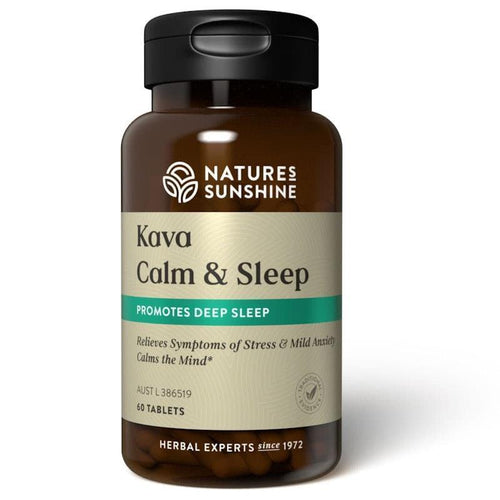 Nature's Sunshine Kava Calm and Sleep 60Tablets