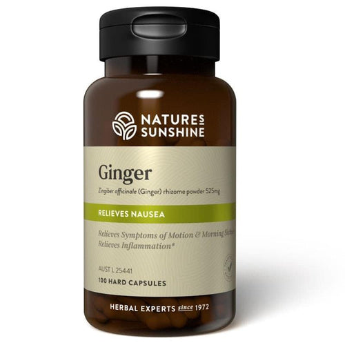 Nature's Sunshine Ginger 100Capsules