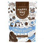 Happy Way Cookies & Cream Whey Protein Powder 500g