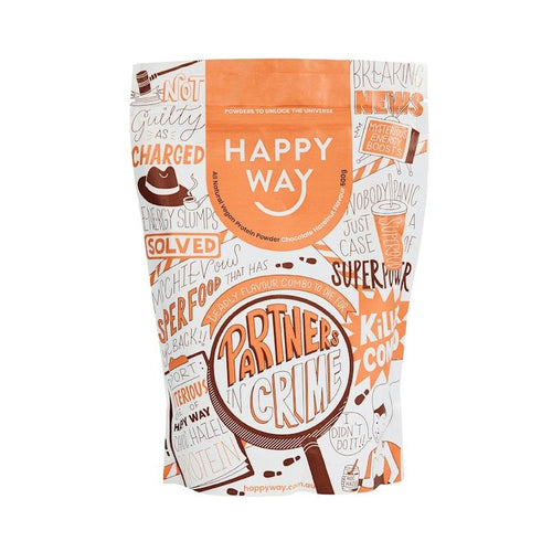 Happy Way Chocolate Hazelnut Vegan Protein Powder 500g