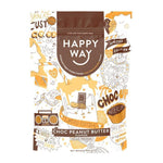 Happy Way Choc Peanut Butter Vegan Protein Powder 500g