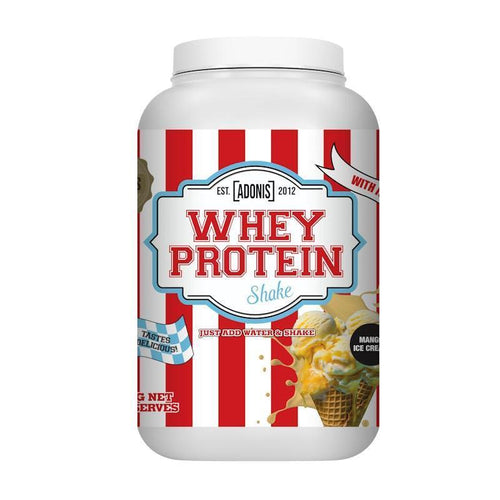 Adonis Gear Whey Protein Shake (With Iso) Mango Ice Cream 910g