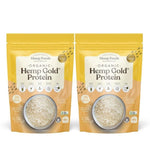 Hemp Foods Australia Organic Hemp Gold Protein Powder 450g Twin Pack