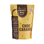 Happy Way Ashy Bines Choc Caramel Vegan Protein Powder 500g