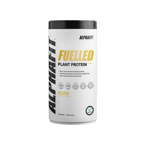 ALPHAFIT Fuelled Plant Protein 875g Vanilla