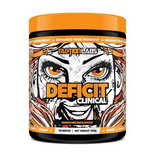 Faction Labs Deficit Clinical - 50 serves Mango Nectar