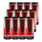 Tradie Energy Drink 500ml Strawberry & Cream 12 Pack