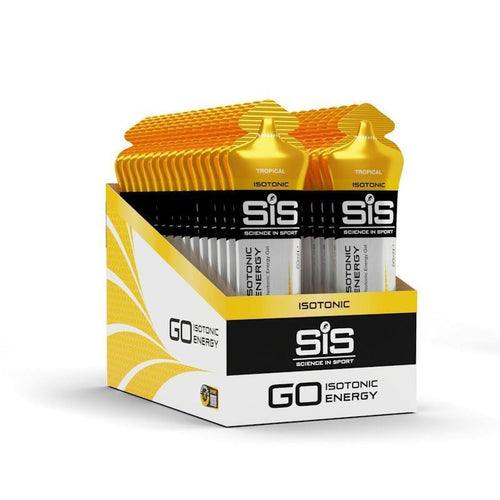 SiS GO Plus Isotonic Energy Gels 60ml 30 Pack Tropical
