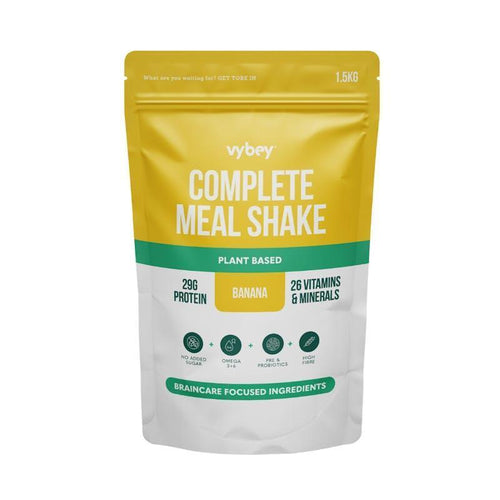 vybey Complete Meal Replacement Shake Banana 1.5Kg
