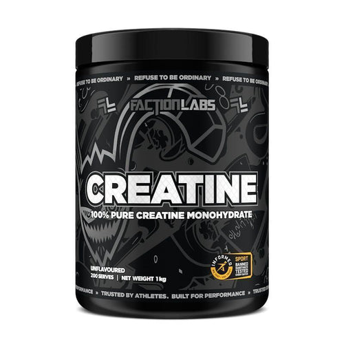 Faction Labs Creatine Monohydrate - Unflavoured 1Kg