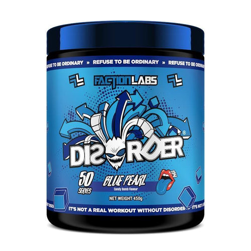 Faction Labs Disorder Original - 50 serves Blue Pearl