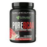 Pure Lean Nutrition Pure BCAA Intra Workout Branch Chain Amino Acids Recovery in Watermelon 900g 120 Serves