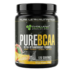 Pure Lean Nutrition Pure BCAA Intra Workout Branch Chain Amino Acids Recovery in Peach Mango 840g 120 Serves