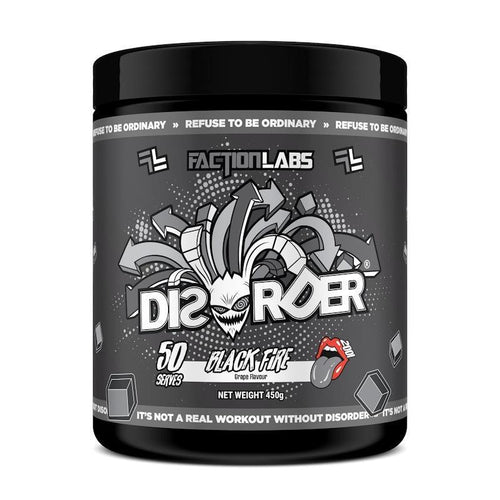 Faction Labs Disorder Original - 50 serves Black Fire