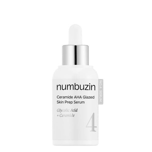 Numbuzin No.4 Ceramide AHA Glazed Skin Prep Serum 30ml