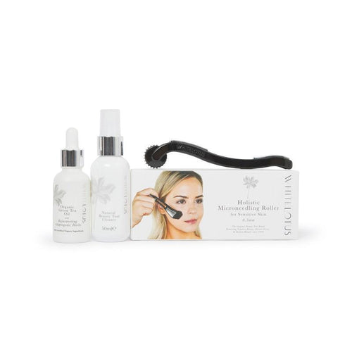 White Lotus Beauty Sensitive Skin Microneedling Kit For Anti Aging Set