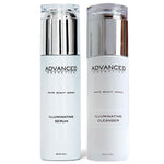 Advanced Cosmetica White Beauty Series Natural Illuminating Cleanser & Serum Bundle