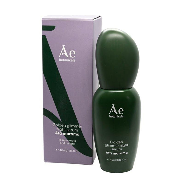 Ae Botanicals Golden Glimmer Night Serum 40ml