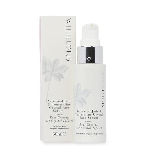 White Lotus Beauty Jade & Tourmaline Activated Crystal Serum 30ml
