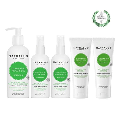 Natralus Summer Superfood Aloe Vera Repair Range Bundle