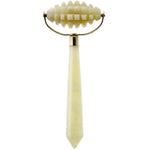 White Lotus Beauty Genuine Crystal Intensive Roller- Chemical Free Jade 1Unit
