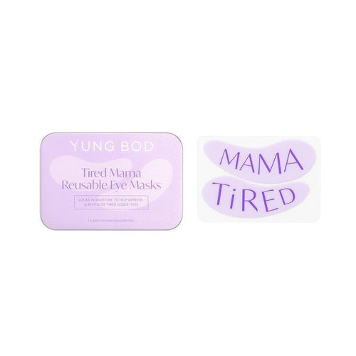 YUNG BOD Tired Mama Reusable Hydrating Eye Masks 1 Pair