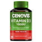 Cenovis Vitamin D 1000IU D3 x 400 Tablets.