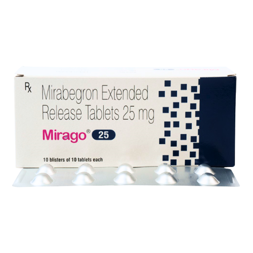 Mirago Extended Release  (Mirabegron).