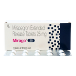 Mirago Extended Release  (Mirabegron).