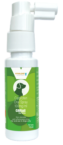 Cartail Oral Spray (Carprofen) 100mg/ml (15ml)