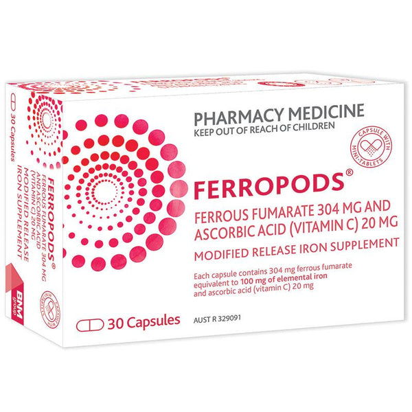 FERRO-GRAD Iron & Vitamin C 90 Tablets.