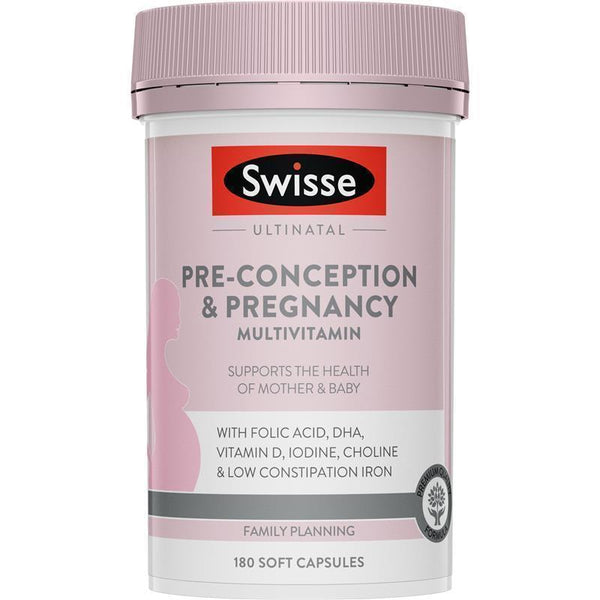 Swisse Ultinatal Pre Conception & Pregnancy 180 Capsules