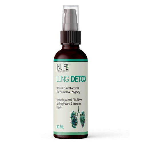 Inlife Lung Detox Ayurvedic Essential Oils Blend, 50ml