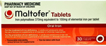 Maltofer Tablets (Oral Iron) 370mg x 30 Film Coated Tablets.