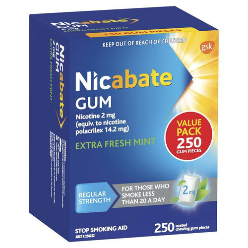 NICORETTE GUM FRESH MINT