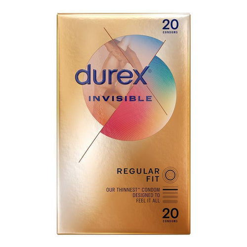 Durex Invisible Regular Condoms 20 Pack