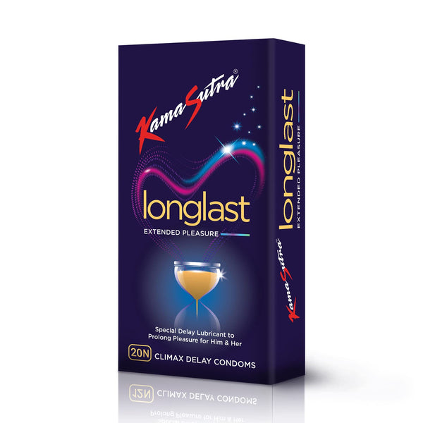 KamaSutra Pleasure Series Longlast Condom 20 Pack