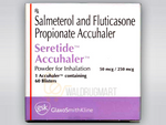 ADVAIR ROTACAPS 250/50mcg (Fluticasone/Salmeterol).