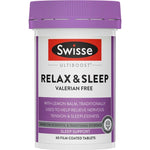 Swisse Ultiboost Relax & Sleep 60 Tablets.