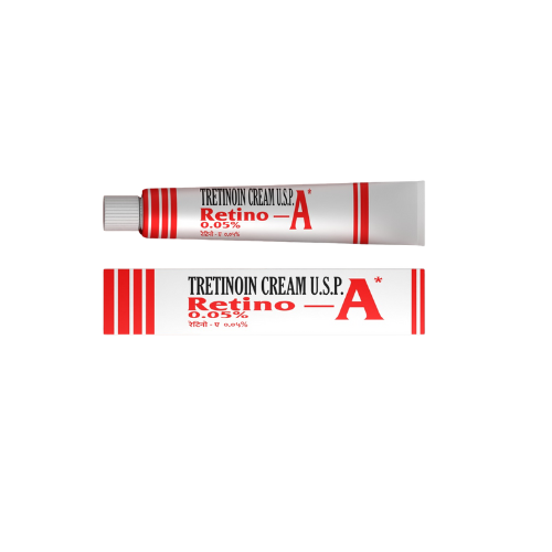 Retin-A (Tretinoin) 0.05% Cream x 30gm tube (Tretinoin (0.05% w/w))