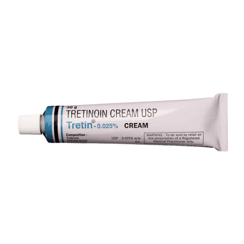 Retin-A (Tretinoin) 0.025% Cream x 30gm tube (Tretinoin (0.025% w/w))